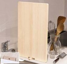 将图片加载到图库查看器，Cutting Board Natural M Hinoki with Stand Made in Japan
