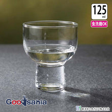 Load image into Gallery viewer, Toyo Sasaki Glass Cold Sake Glass, Recommended by the Japan Sake Brewers Association, 125ml, Made in Japan, Dishwasher Safe, J-00300 (Sake Glass, Sake Cup, Sake Glass, Cold Sake, Evening Drink, Home Drinking, Entertaining, Party)

