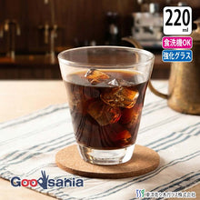 Load image into Gallery viewer, Toyo Sasaki Glass Soft Drink Tumbler, 220ml, Made in Japan, Dishwasher Safe, B-05124HS (Cup, Glass, Tumbler, Drink Glass, Soft Drink Glass)
