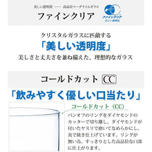 Load image into Gallery viewer, Toyo Sasaki Glass Cocktail Glass, Trough Style, 90ml, Made in Japan, Dishwasher Safe, 30G33HS-E101 (Glass, Stem Glass, Cocktail Glass, Tumbler, Bar Glass, Bar Supplies, Liquor Glass)
