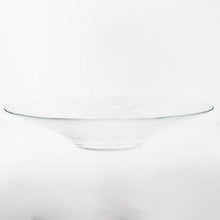 Load image into Gallery viewer, Toyo Sasaki Orbit Bowl 300, approx. φ30 x H5.9cm, Made in Japan, 46054 (Glass bowl, glass dish, plate, glass plate, serving bowl, serving dish, large plate, deep plate, round plate, circular rim bowl)
