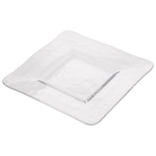 Load image into Gallery viewer, Toyo Sasaki Glass Orbit Square Plate 240 (approx. 24 x 24 x H2.2cm, Made in Japan, Item No. 46352) (Glass plate, square plate, rectangular plate, glass plate, large plate, dinner plate, one-plate serving plate)
