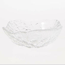 Load image into Gallery viewer, Toyo Sasaki Glass Plate Set of 6, Seiro Nozoki, Made in Japan, 40249 (Glass Plates, Small Plates, Appetizer Plates, Small Bowls, Glass Bowls, Glassware, Japanese Tableware, Small Dish Set)
