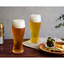 Load image into Gallery viewer, Toyo Sasaki Glass Beer Glass, Thin Ice Design, 395ml, Made in Japan, Dishwasher Safe, B-21141CS (Beer Glass, Pilsner Glass, Beer Tumbler, Tumbler Glass, Glass Cup)
