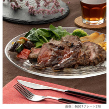Load image into Gallery viewer, Toyo Sasaki Glassware Universe Plate 300, approx. φ30 x H2.5cm, Made in Japan, 46066 (Glass plate, glass dish, plate, dinner plate, round plate, serving plate, large plate, tableware, tableware, glass tableware)
