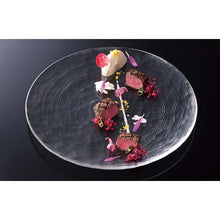 Load image into Gallery viewer, Toyo Sasaki Glassware Universe Plate 300, approx. φ30 x H2.5cm, Made in Japan, 46066 (Glass plate, glass dish, plate, dinner plate, round plate, serving plate, large plate, tableware, tableware, glass tableware)
