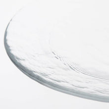 Load image into Gallery viewer, Toyo Sasaki Glassware Universe Plate 240 (approx. φ24 x H1.4cm, Made in Japan, 46068) (Glass plate, round plate, flat plate, dinner plate, serving plate, tableware, glassware)
