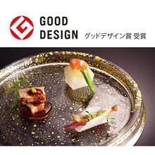 Load image into Gallery viewer, Toyo Sasaki Glass Reversible Plate 210 Large with Gold Leaf, Approx. φ21 x H4.5cm, Made in Japan, 46404G (Plate, Glass Plate, Deep Plate, Reversible Plate, Serving Plate, Round Plate, Glass Dish, Glassware, Glassware, Dishes)
