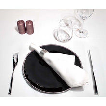 Load image into Gallery viewer, Toyo Sasaki Glassware Universe Platinum Plate 270 (approx. φ27 x H1.7cm, Made in Japan, 46067-503) (Glass plate, glass dish, round plate, dinner plate, main plate, serving plate, tableware, glass tableware)
