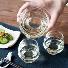 Load image into Gallery viewer, Toyo Sasaki Glass Japanese Sake Glasses, 100ml, Set of 6, Made in Japan, Dishwasher Safe, B-40103-JAN (Sake Cups, Sake Glasses, Glass Cups Set)
