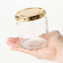 Load image into Gallery viewer, Toyo Sasaki Glass Storage Containers, 256ml, Set of 6, Made in Japan, HW-516-A-JAN (Glass storage containers, jars, canisters, airtight containers, bottles, jam jars, spice containers set)
