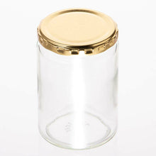 Load image into Gallery viewer, Toyo Sasaki Glass Storage Containers, 372ml, Set of 6, Made in Japan, HW-517-A-JAN (Glass storage containers, jars, canisters, airtight containers, bottles, jam jars, spice containers set)
