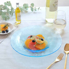 Load image into Gallery viewer, Toyo Sasaki Glass Bowl Riva Bowl 270 Approx. φ27 x H4cm Set of 3 Made in Japan Blue 46163KB (Glass Bowl Glass Plate Glass Dish Deep Dish Plate Dish Tableware Serving Dish Serving Bowl Table Setting)
