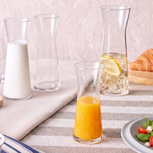 Load image into Gallery viewer, Toyo Sasaki Glass Water Pitcher Carafe 290ml Dishwasher Safe OPC-01 (Decanter, Pitcher, Water Pitcher, Glass Pitcher, Water Bottle, Glass, Tabletop, Simple, Stylish)
