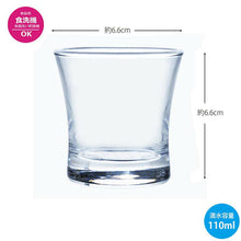 Load image into Gallery viewer, Toyo Sasaki Glass Cold Sake Glass, Recommended by the Japan Sake Brewers Association, 110ml, Made in Japan, Dishwasher Safe, J-09126 (Sake Glass, Sake Cup, Sake Glass, Cold Sake, Evening Drink, Home Drinking, Entertaining, Party)
