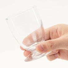 Load image into Gallery viewer, Toyo Sasaki Glass Cold Sake Glass, 115ml, Made in Japan, Dishwasher Safe, 30809 (Sake Cup, Japanese Sake Glass, Guinomi, Ochoko, Sakazuki, Japanese Sake Cup, Glassware, Glass Tumbler, Tableware)
