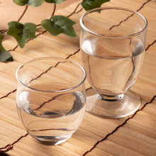 Load image into Gallery viewer, Toyo Sasaki Glass Cold Sake Glass, 115ml, Made in Japan, Dishwasher Safe, 30809 (Sake Cup, Japanese Sake Glass, Guinomi, Ochoko, Sakazuki, Japanese Sake Cup, Glassware, Glass Tumbler, Tableware)

