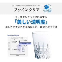 Load image into Gallery viewer, Toyo Sasaki Glass Cold Sake Glass, 115ml, Made in Japan, Dishwasher Safe, 30809 (Sake Cup, Japanese Sake Glass, Guinomi, Ochoko, Sakazuki, Japanese Sake Cup, Glassware, Glass Tumbler, Tableware)
