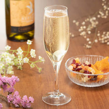 Load image into Gallery viewer, Toyo Sasaki Glass Champagne Glass, Flute Type, 165ml, Made in Japan, Dishwasher Safe, 30G54HS-E102 (Flute Glass, Champagne Glass, Stem Glass)
