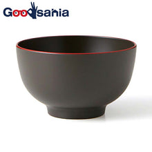 将图片加载到图库查看器，Bowl Fukue Soup Bowl Black   11.7x6.9cm
