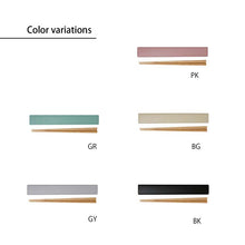 将图片加载到图库查看器，Chopsticks chopstick box set SUKITTO Beige Approx. 19.1x2.7x1.2cm T-06628
