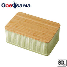 将图片加载到图库查看器，Lunch Box RATT Lunch Box, 1 Tier, Bamboo Lid, Green, 800ml (Lunch Box, Bento Lunch Box, 1 Tier, 1 Tier, Microwave Safe, Microwave Safe, Dishwasher Safe, Women, Ladies)

