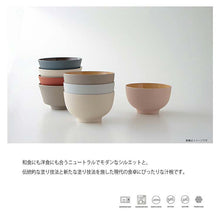将图片加载到图库查看器，Bowl OWAN Corner Dry Lacquer Red   11.6x6.8cm
