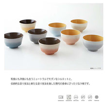 将图片加载到图库查看器，Bowl OWAN Corner Gradient Blue   11.6x6.8cm

