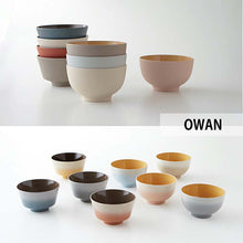 将图片加载到图库查看器，Bowl OWAN Corner Gradient Blue   11.6x6.8cm
