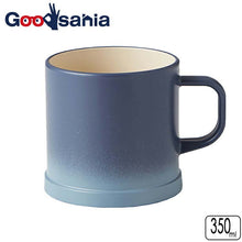 将图片加载到图库查看器，Mug Caston Caston Mug Blue 350ml (Mug Cup Tableware Lightweight Plastic Resin Coffee Tea Coffee Microwave Safe Dishwasher Safe Made in Japan)
