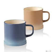 将图片加载到图库查看器，Mug Caston Caston Mug Blue 350ml (Mug Cup Tableware Lightweight Plastic Resin Coffee Tea Coffee Microwave Safe Dishwasher Safe Made in Japan)
