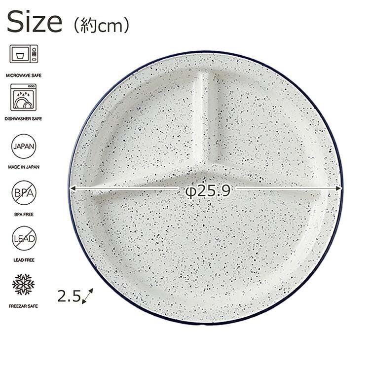 Plate Moda Micro Load image into Gallery viewer, Dish RETRO MODA Lunch Plate Made in ...