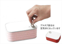 Load image into Gallery viewer, Lunch box 1 tier lunch box red eat can 600ml
