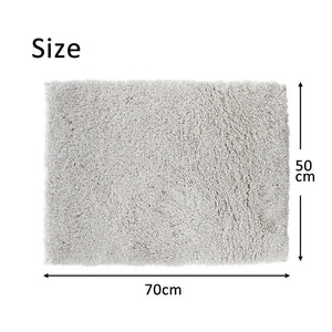 Bath Mat Angel Step Bath Mat Light Gray Approx. 50cm x 70cm