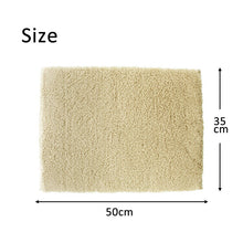 将图片加载到图库查看器，Bath mat angel step bath mat beige approx. 35cm x 50cm
