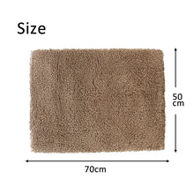 Load image into Gallery viewer, Bath mat Angel step bath mat chocolate approx. 50cm x 70cm
