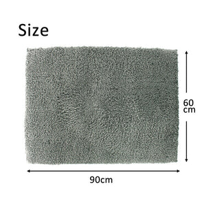 Bath Mat Angel Step Bath Mat Gray Approx. 60cm x 90cm