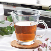 将图片加载到图库查看器，Toyo Sasaki Glass Mug Tea Break Cup 220ml Made in Japan Dishwasher Safe P-06632-JAN (Glass Mug Glass Cup Tumbler Glass Tea Cup Dessert Cup Cafe Tableware Coffee Shop Stylish Simple Transparent)

