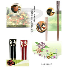Laden Sie das Bild in den Galerie-Viewer, Kinza Lucky Neko Painted Chopsticks
