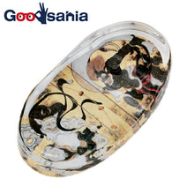Laden Sie das Bild in den Galerie-Viewer, Painted chopstick rest small size Fujin Raijin
