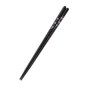 Painted chopsticks, cherry blossom shine, dishwasher safe