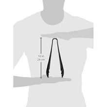 Cargar imagen en el visor de la galería, Spaghetti Tongs Nylon Black GF-07B
