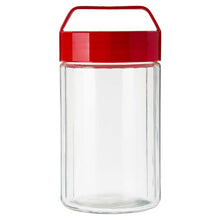 Muat gambar ke penampil Galeri, Toyo Sasaki Glass Storage Container, Anything Pot, 2L, Made in Japan, Red, OK-900-C-JAN (Glass storage container, glass pot, storage jar, storage bottle, storage jar, canister, glass canister, storage container)
