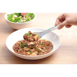 EAtoCO Suqu Serving Spoon Stainless Steel Made in Japan Silver Width 6.5 x Length 23cm AS0024