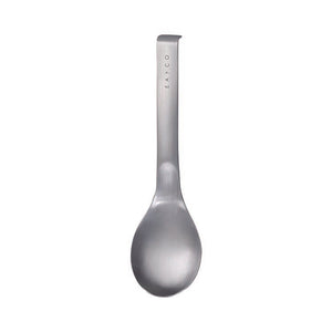 EAtoCO Suqu Serving Spoon Stainless Steel Made in Japan Silver Width 6.5 x Length 23cm AS0024