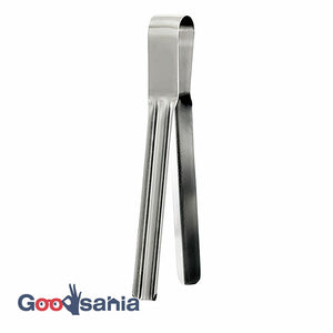 Retort Tongs EATOCO Shibor Tongs Made in Japan Silver Total Length Approx. 18cm, Width Approx. 2cm AS0061 (Small Special Retort Retort Pouch Pouch Squeeze Stainless Steel)