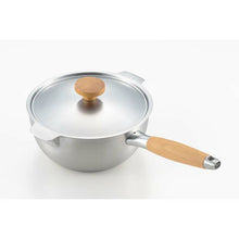 Laden Sie das Bild in den Galerie-Viewer, Aikata [Approx. 20cm double-ended stainless steel snow pot] PD3008
