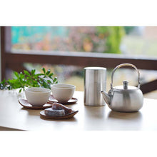 Load image into Gallery viewer, Teapot Stainless Steel 500ml Tsurute Made in Japan Green YJ2892
