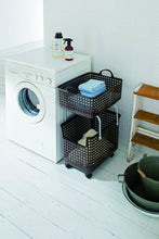 Load image into Gallery viewer, Yoshikawakuni Kogyo Co., Ltd. [Laundry basket] Scandinavian style bath basket white
