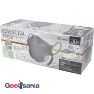 Essential Mask Light Gray 30 pieces (Mask 3D)